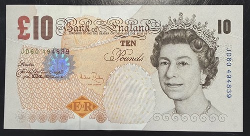 Old ten pound - ten,