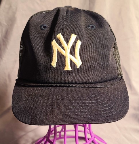 Vintage 80s yankees trucker - vintage, ny