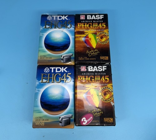 Vhs tdk basf camcorder - vhs-c, tdk/
