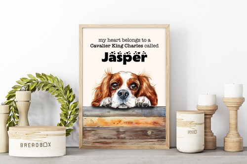 Personalised cavalier king - cavalier,