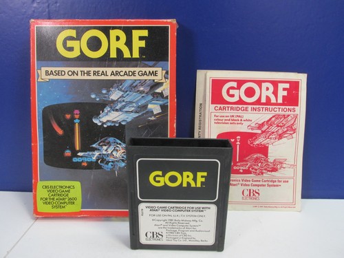 Vintage atari 2600 gorf video - vintage,