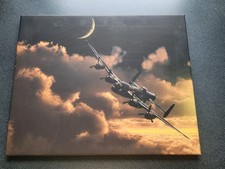 Lancaster In Moonlit Sky