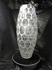 Royal Doulton~Atelier Blanc Crystal~ Vase~Huge 350mm High~Stunning!