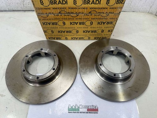Pair front brake discs opel - front,