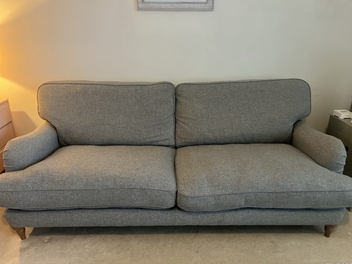 Sofa grey large - m&s, 3