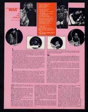 War Lee Oskar Down Beat 1970s Cutting