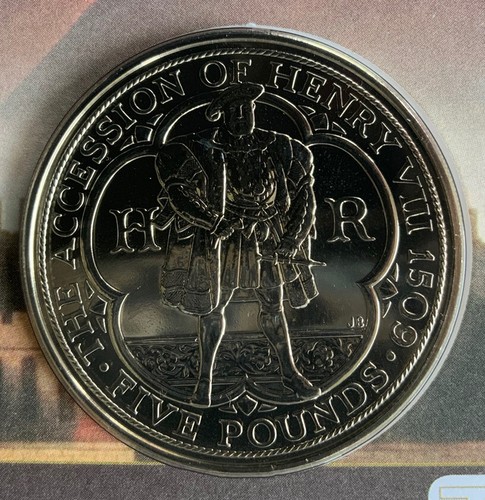 Henry viii commemorative 5 - viii,
