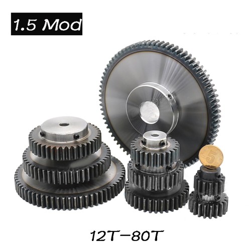 Mod spur gears pinion gear - 1.5,