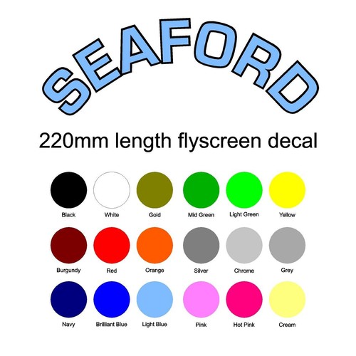 Seaford flyscreen colour - 2,