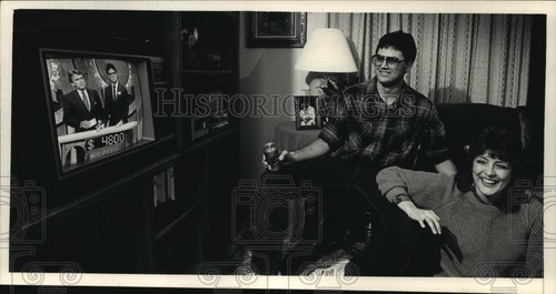1987 press photo rick - rick, &