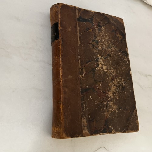 Antique half leather bound - antique,