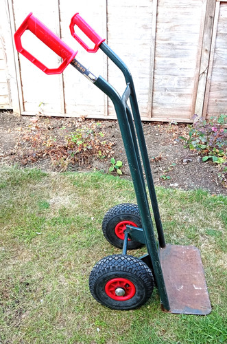 Heavy duty steel sack barrow - duty,