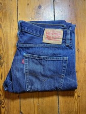 Levi’s 505 blue jeans 34w 30l