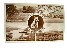 Postcard. BLAIR ATHOLL. Perthshire. Multiview. Used. VG.