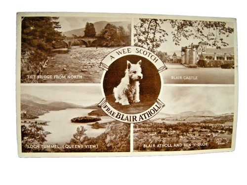 Postcard blair atholl - postcard.,
