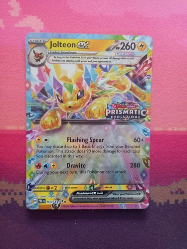 Pokemon card jolteon - card,