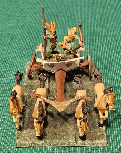 Warhammer elf chariot with - warhammer, 3