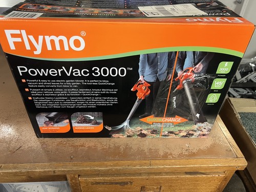 Flymo 3000w electric leaf - flymo,