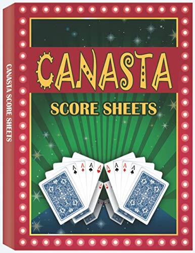 Canasta score sheets - score,