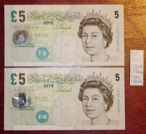 Bank england 5 pounds - england,