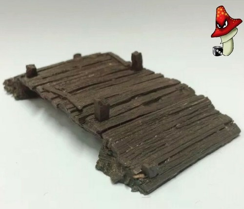 Old timber bridge 28mm - old,