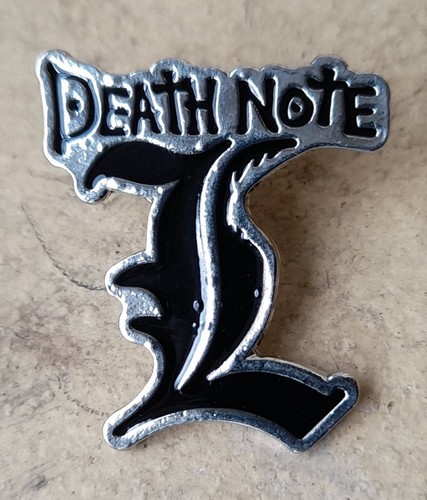 Death note metal enamel - note,