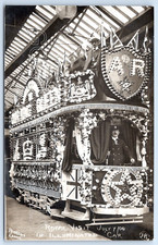 Leeds royal visit 1908Yorkshire Real Photo Postcard wy 117