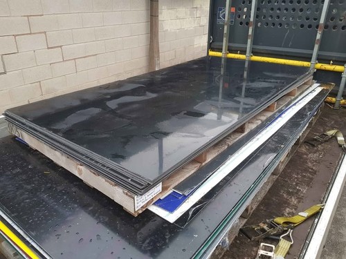8x4 3mm black dibond sheets - , in
