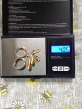 Items of 9ct gold jewellery. Scrap or could be worn.