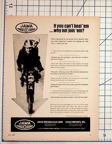 1966 jawa motorcycle dealer - jawa,