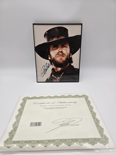 Clint eastwood signed - eastwood,