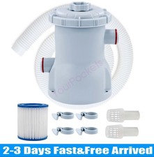 300G Electric Swimming Pool Filter Pump Aquarium Swimming Tank Water Filtration
