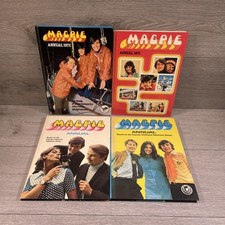4 x Vintage Magpie Annuals Childrens Books Bundle 1969/70/72/73 Unclipped Prices