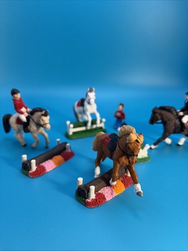 Lot horse jumping - horse,