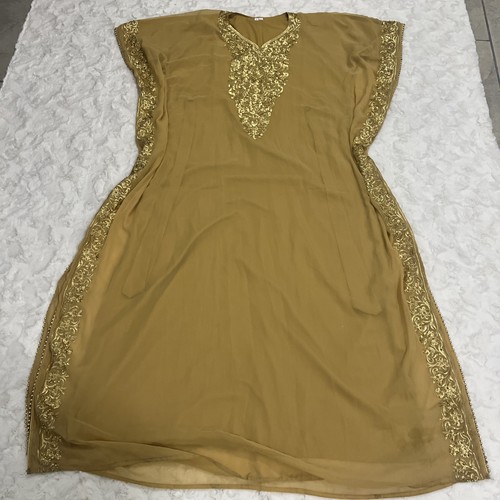 Indian dress gold - :,