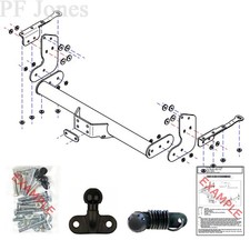 Tow-Trust Towbar for Nissan Navara (NP300) Pickup 2016 Onwards - Flange Tow Bar