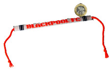 Wristband Blackpool Football Club FC Support White Orange ncb