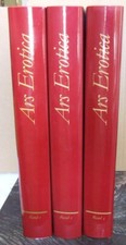 "Ars Erotica" massive  3 volume set 18th Century Erotic Book illustrations.