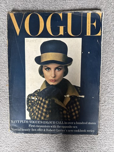 Vintage vogue february - vintage, 1964