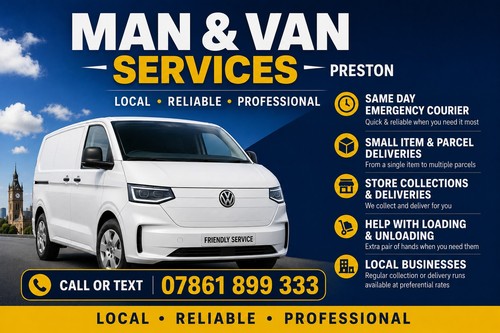 Preston courier service - preston,
