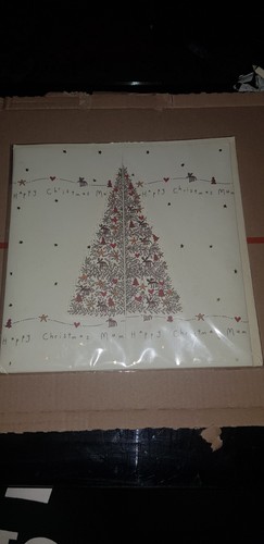 Christmas card for mum m - mum, m&s