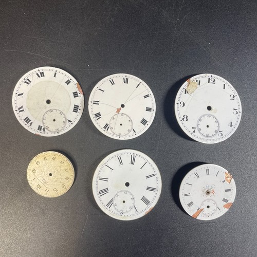 Pocket watch dial white - x,