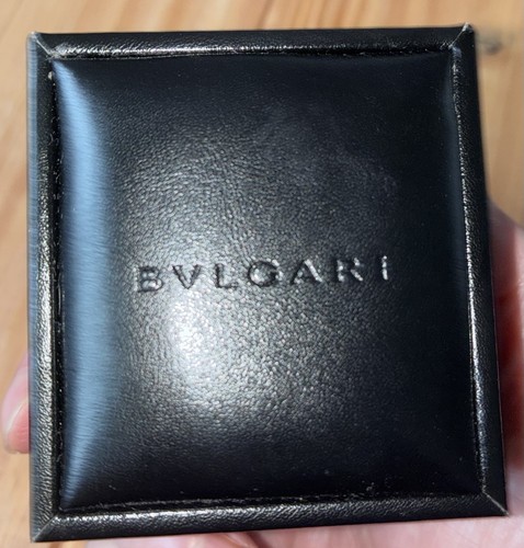 Bvlgari jewellery box empty - box,