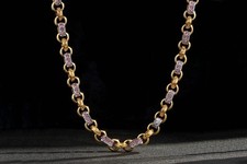 Women 9ct Gold Two-Tone Gypsy