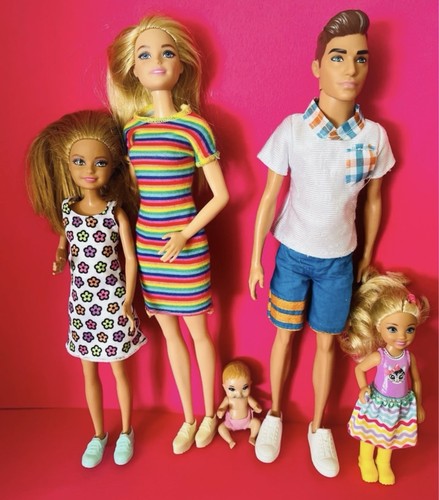 Barbie ken family chelsea - barbie,