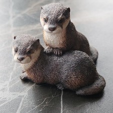 Border Fine Arts Otters Water