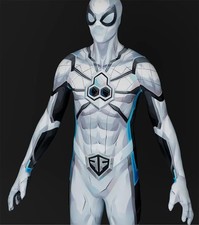 Adult Men's White Spider-Man