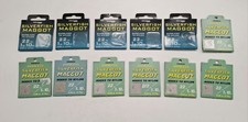 Drennan Barbless Fishing Hooks To Nylon Silverfish Maggot Rigs Coarse 22 Job Lot