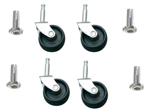Single wheel castors sockets - wheel,