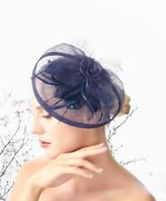 Navy Blue Feather Wedding